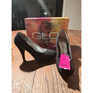 Glo Jeans JAYDEN Women's Black Stiletto High Heel Dress Shoes Sz 5.5M New w Box